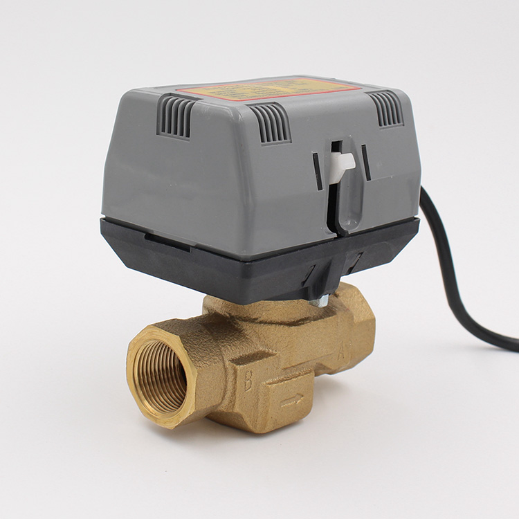 三線電動二通閥